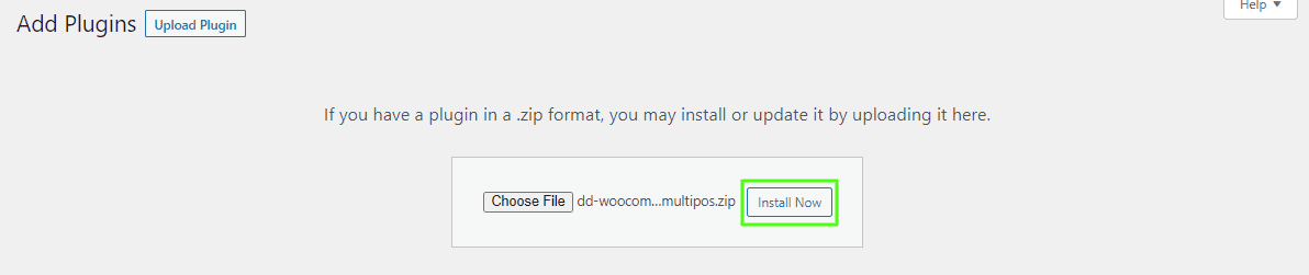 Install plugin