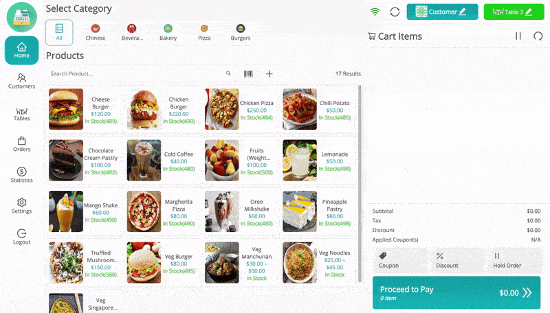Unit/Weight Based Pricing
