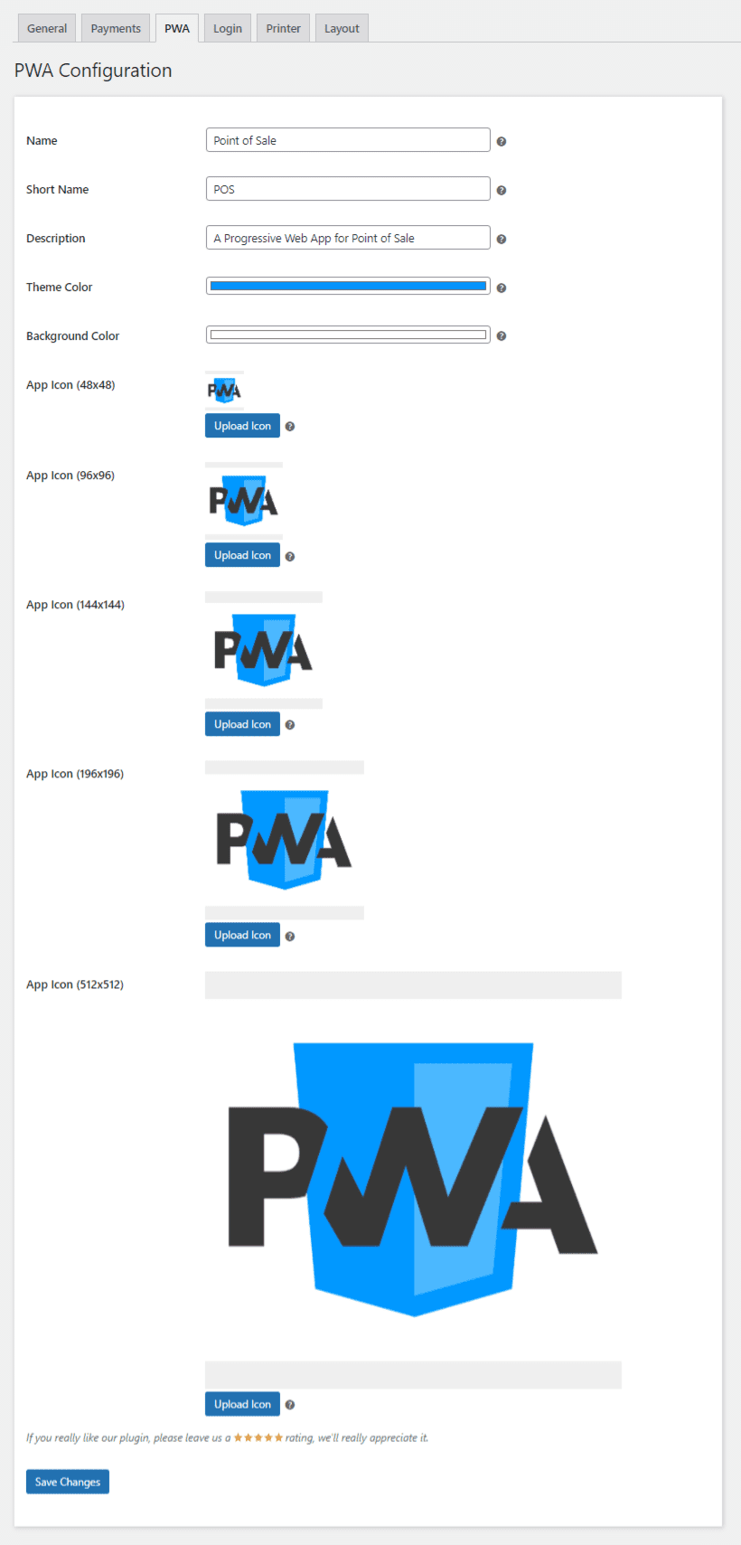 PWA Configuration