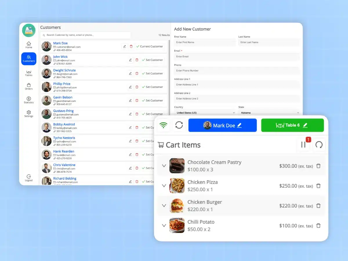 Manage WooCommerce POS customers