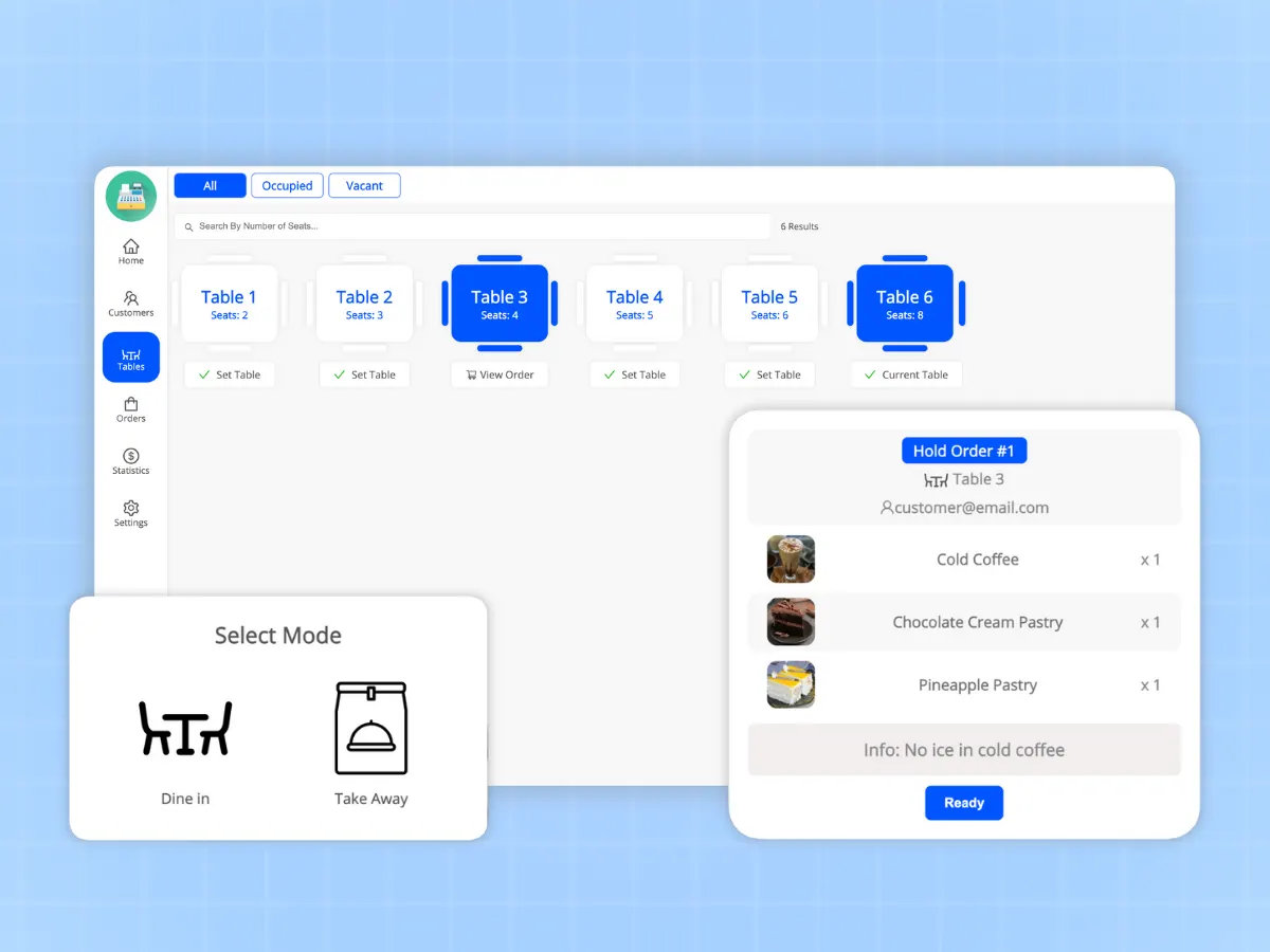 Restaurant & table management