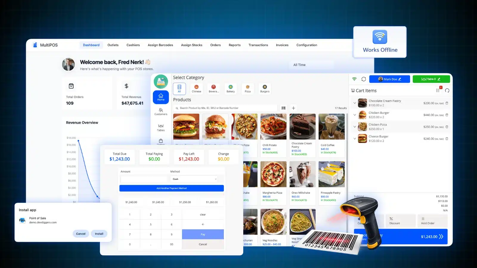 MultiPOS - Point of Sale for WooCommerce Plugin