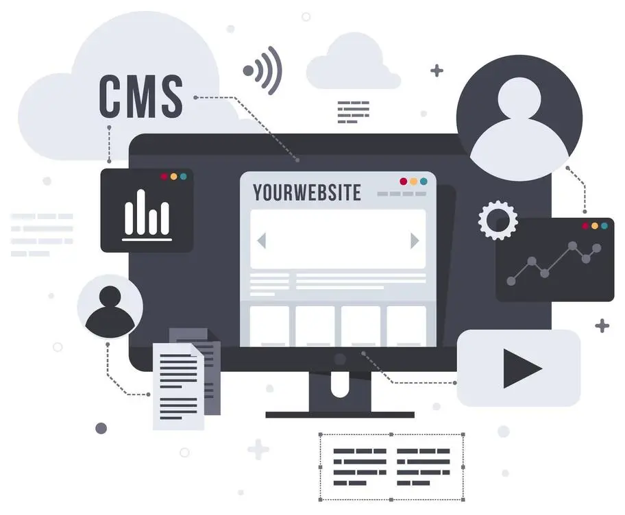 WordPress development services illustration